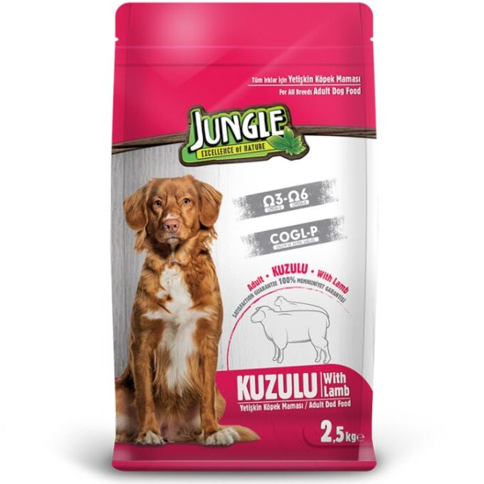 Jungle Adult Dog Food with Lamb 15 kg