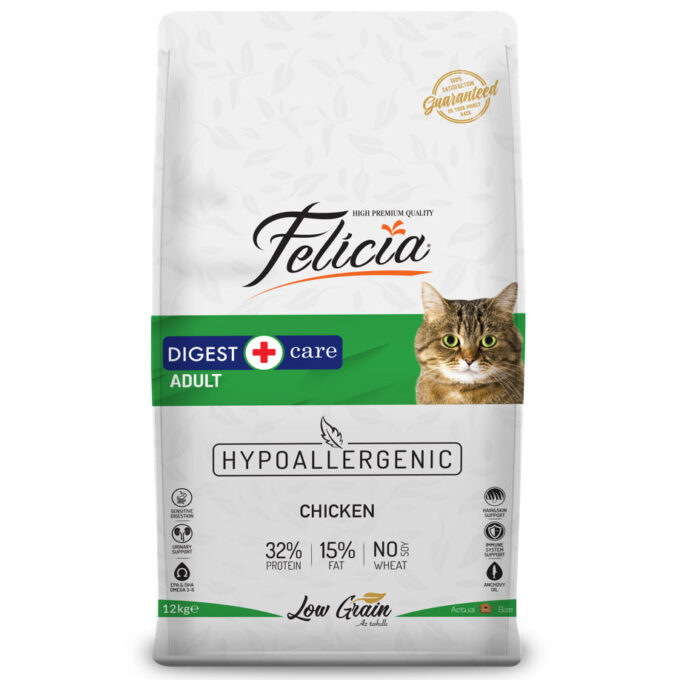 Felicia Adult Cat Food With Chicken 12 kg
