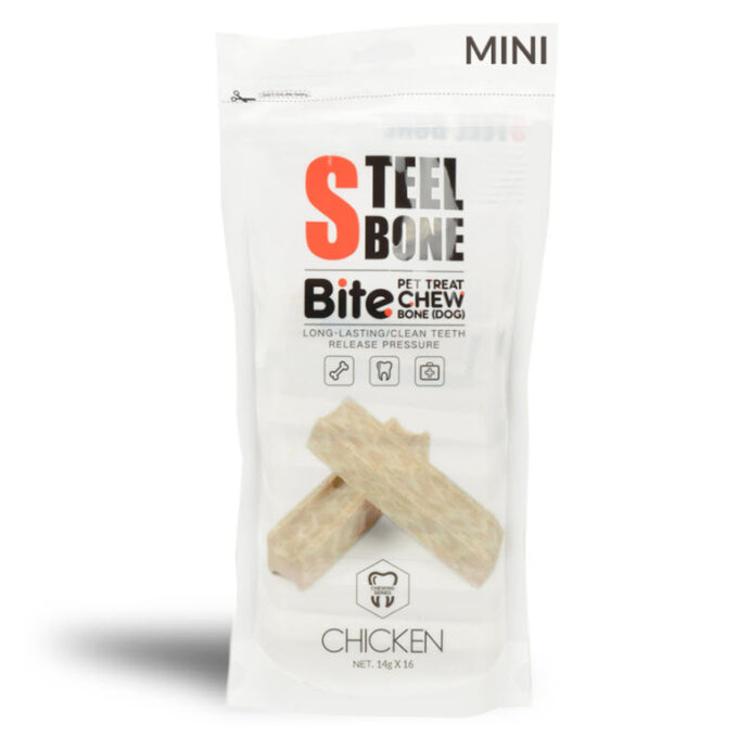 STEEL BONE CHICKEN MINI  14 gr 16 PCS