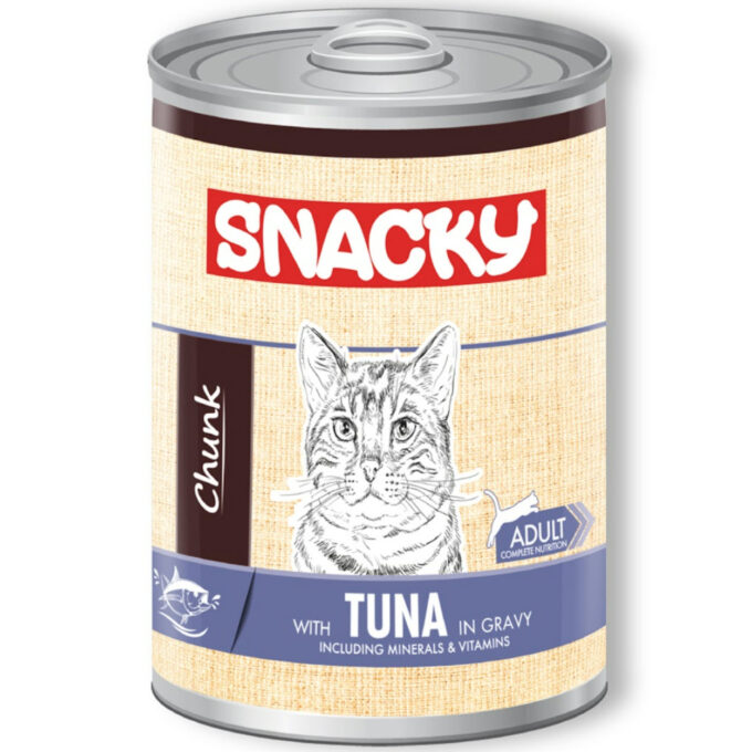 Snacky Adult Cat Tuna 400GR 12PCS